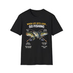 “When Life Gets Loud… Go Fishing” T-shirt