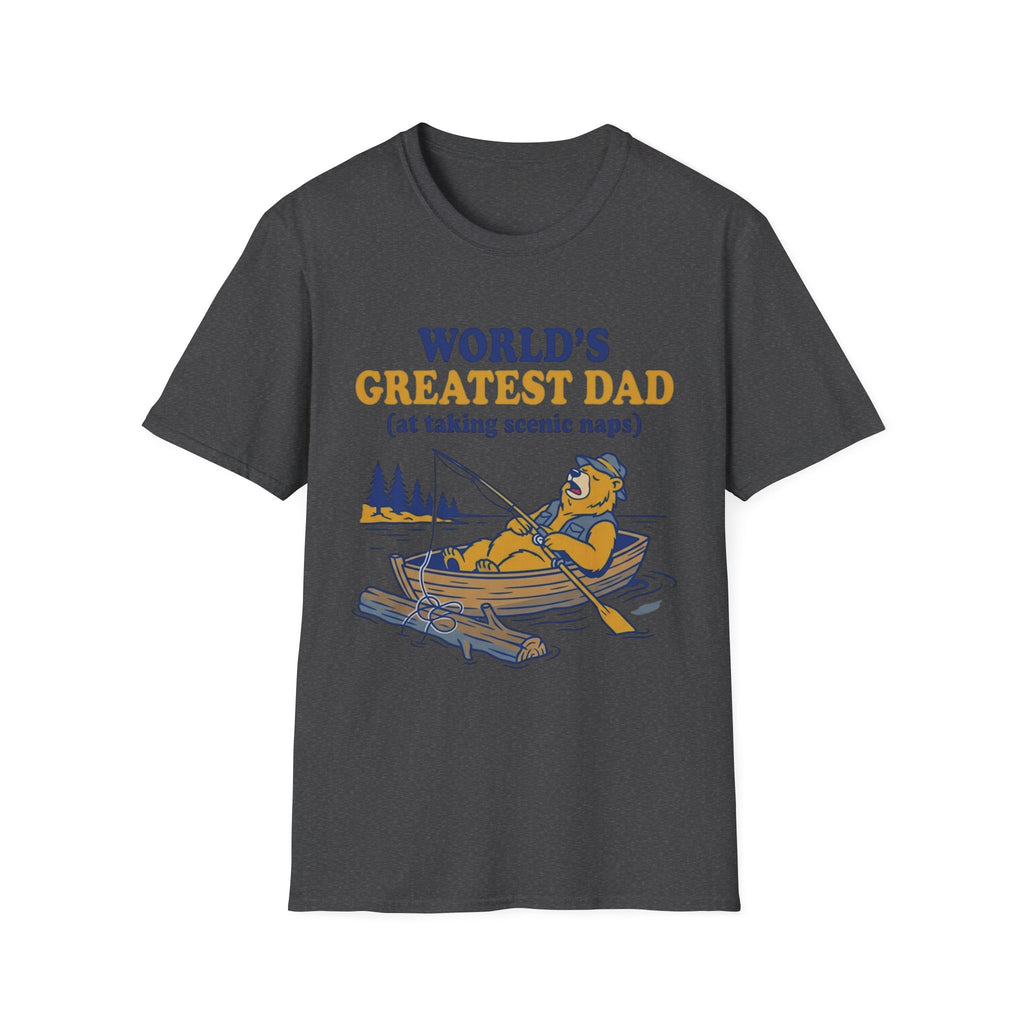 World's Greatest Dad (at taking scenic naps) T-Shirt