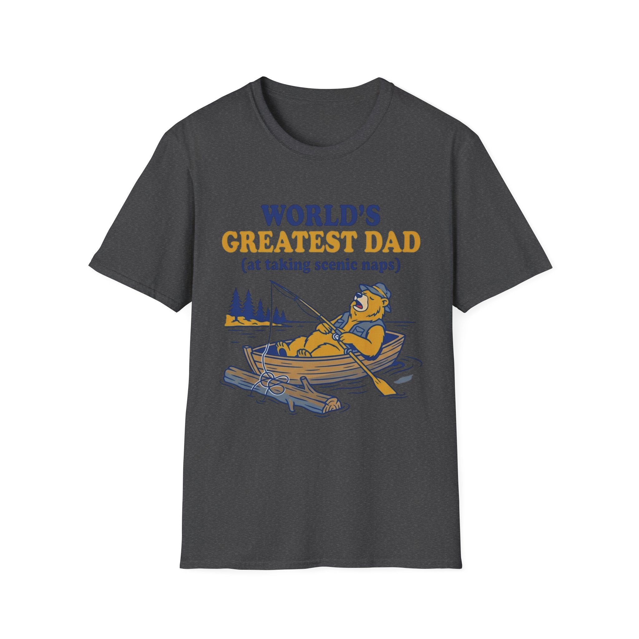 World's Greatest Dad (at taking scenic naps) T-Shirt