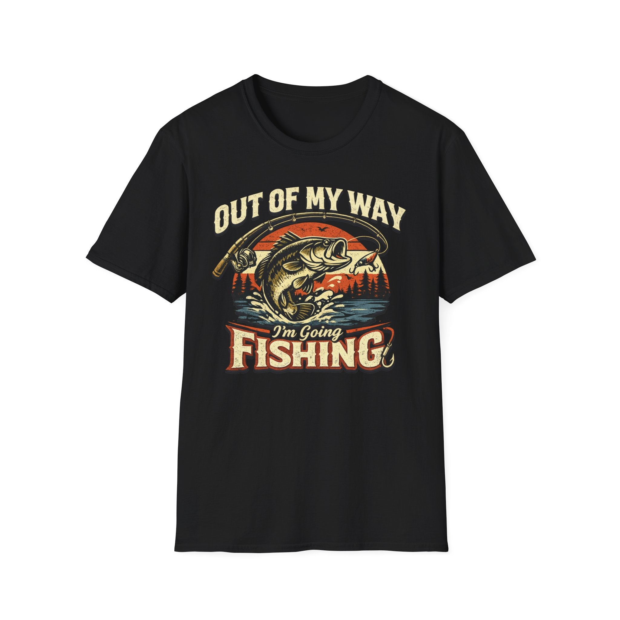 "Out Of My Way I'm Going Fishing" T-shirt