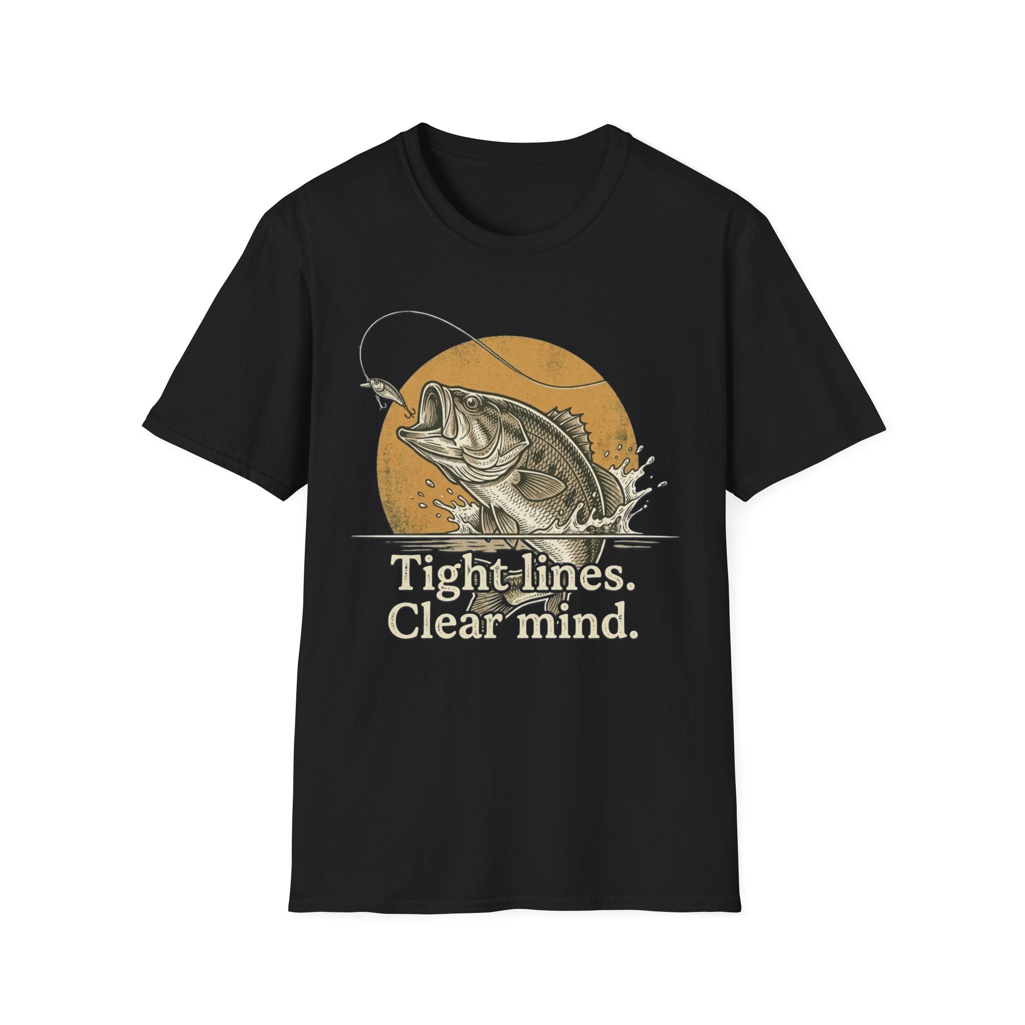 “Tight lines. Clear mind.” T-Shirt