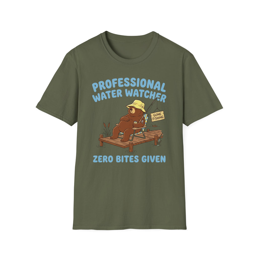 "Zero Bites Given" Fishing T-Shirt