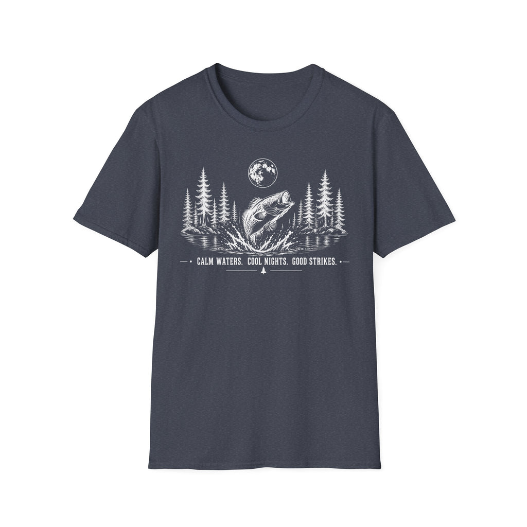 Moon Light Bass Fishing T-Shirt