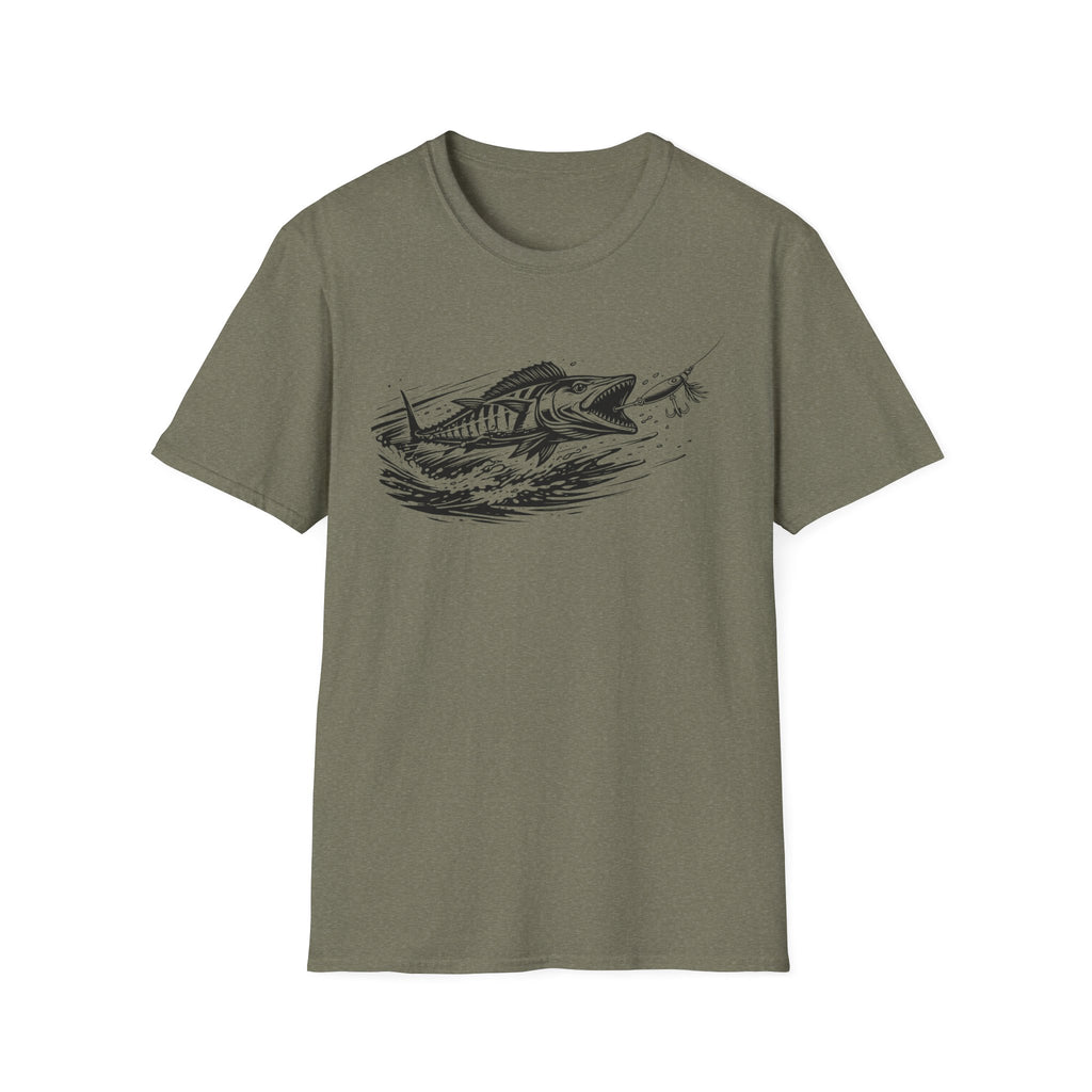 Striped Wahoo Fishing T-Shirt