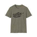 Striped Wahoo Fishing T-Shirt