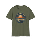 "Before The World Wakes" fishing T-shirt