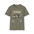 “When Life Gets Loud… Go Fishing” T-shirt