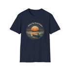 "Before The World Wakes" fishing T-shirt