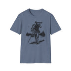 Angler caring Musky Silhouette Design T-shirt