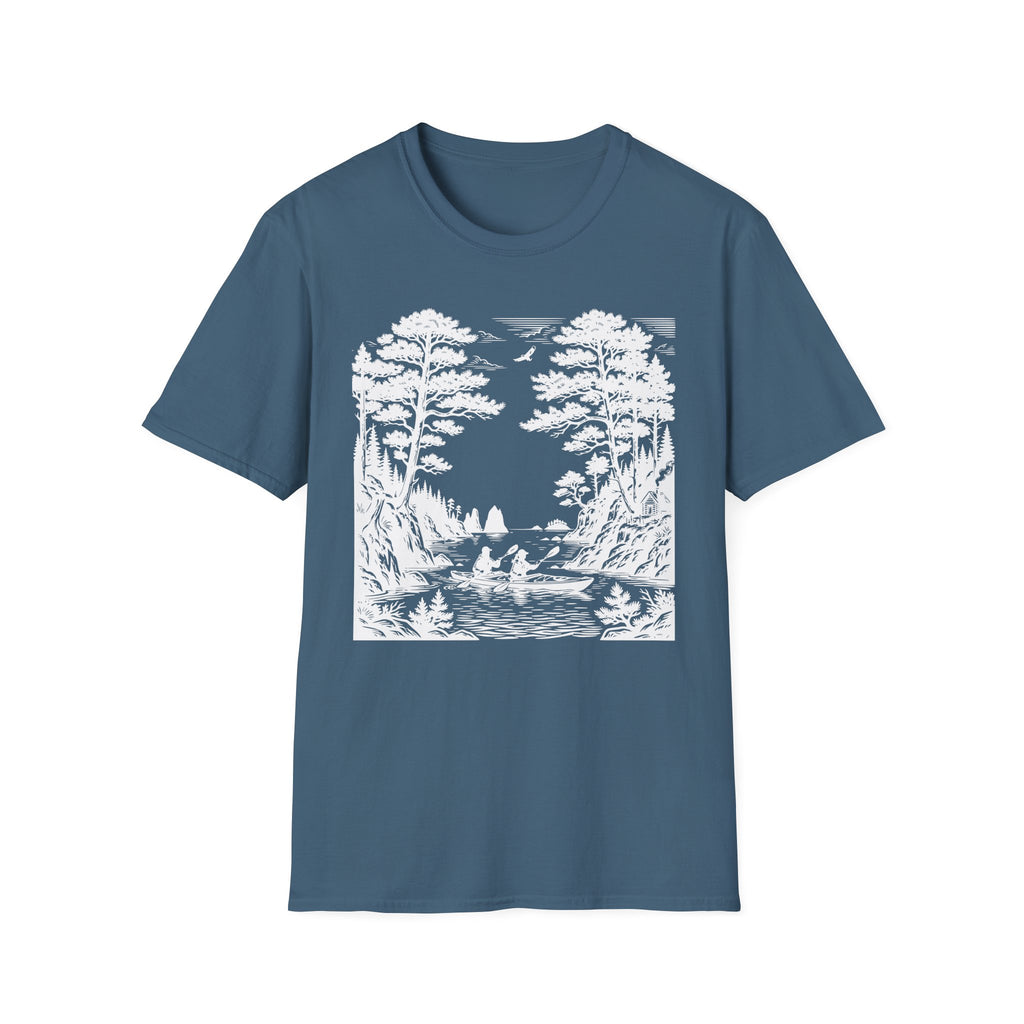 Nature kayaking Scene T-Shirt