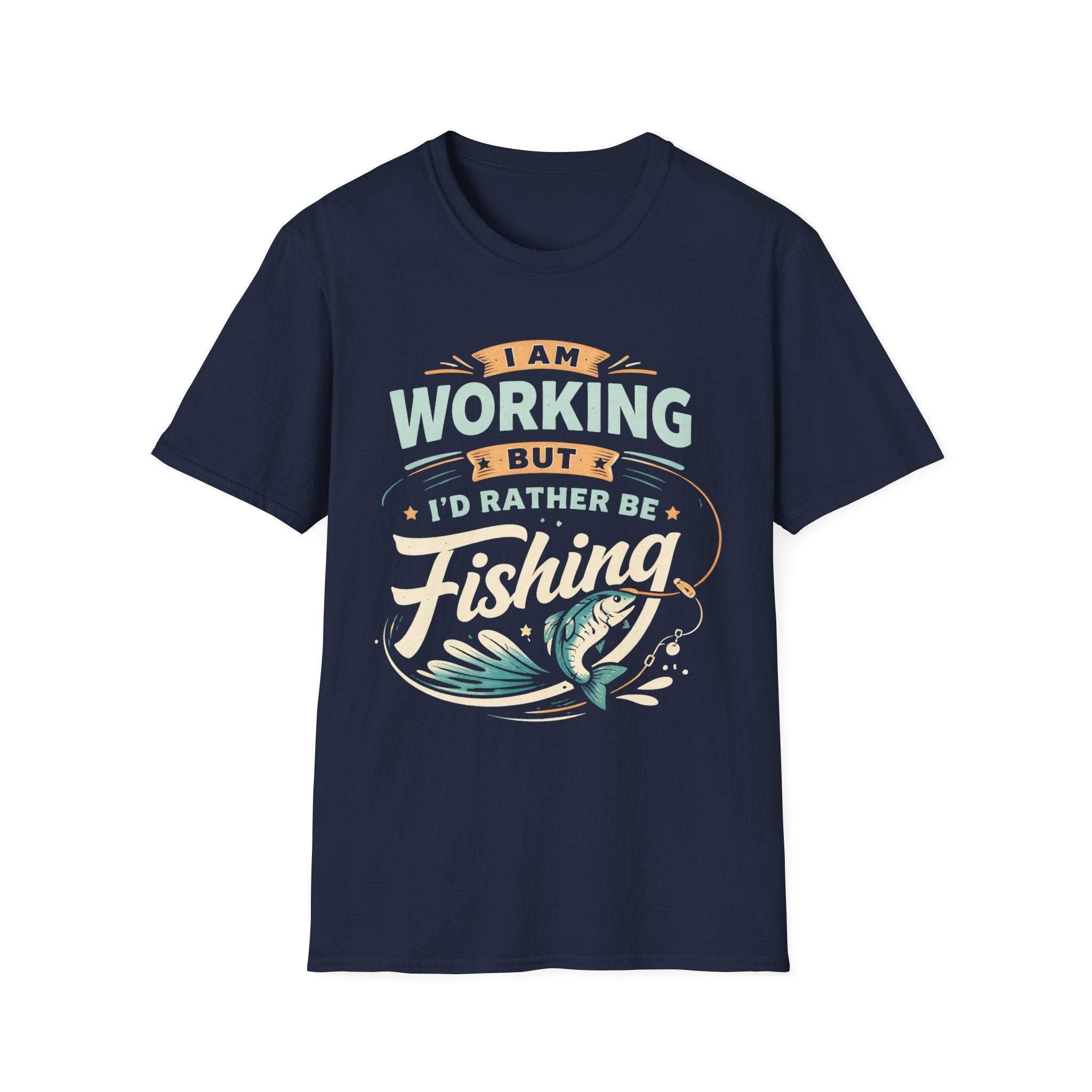 I'd Rather Be Fishing T‑Shirt