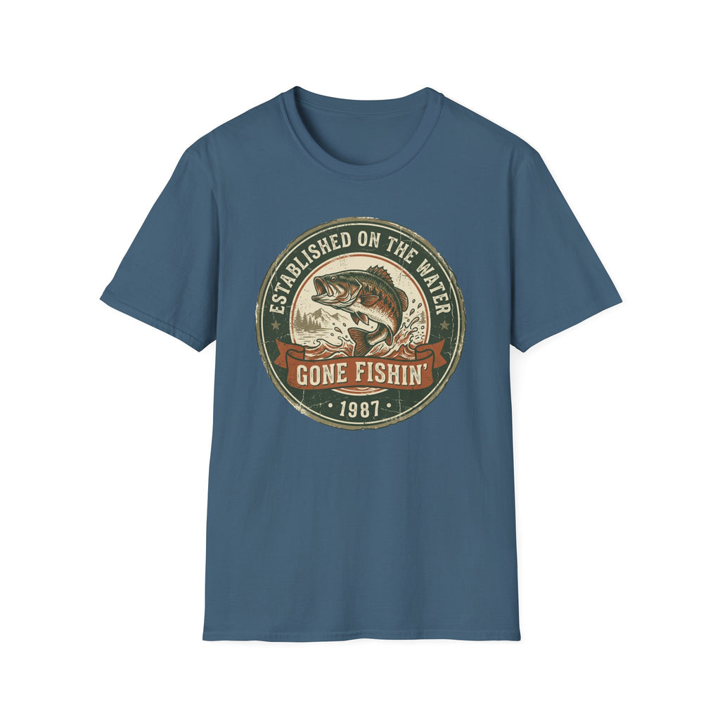 Gone Fishing' T‑Shirt