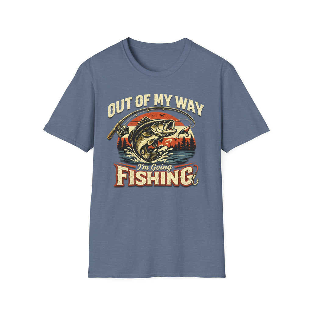 "Out Of My Way I'm Going Fishing" T-shirt