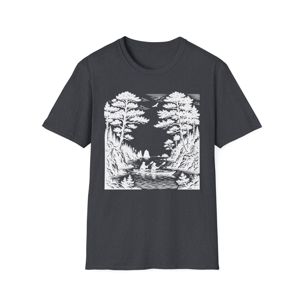 Nature kayaking Scene T-Shirt