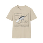 Fishing Lure Schematic T-Shirt