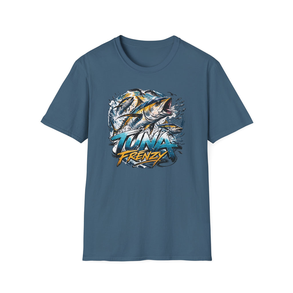 'Tuna Frenzy' Graphic Fishing T-Shirt