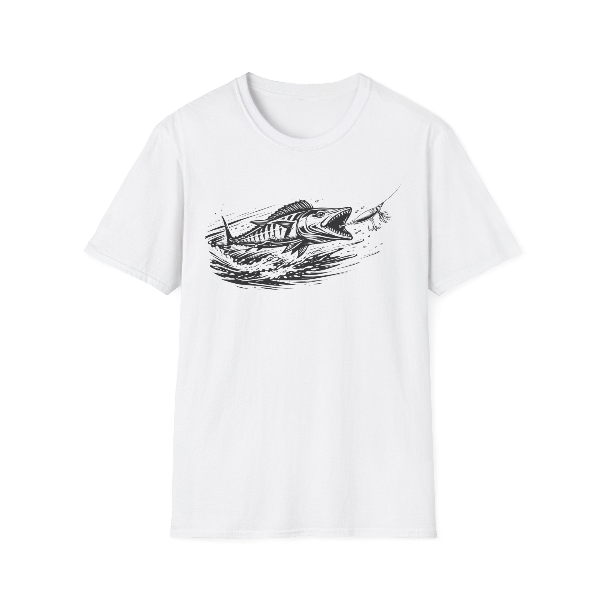 Striped Wahoo Fishing T-Shirt