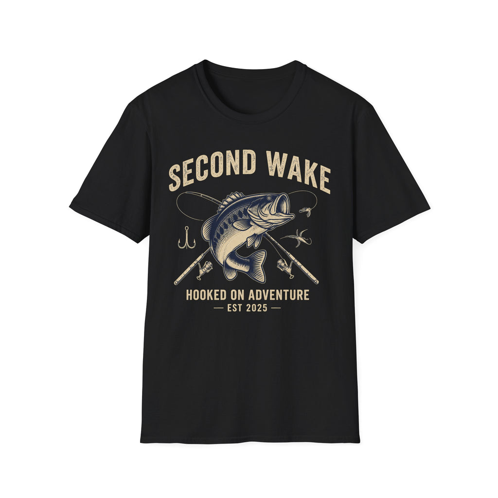 "Secoond Wake, Hooked on Adventure" T-shirt