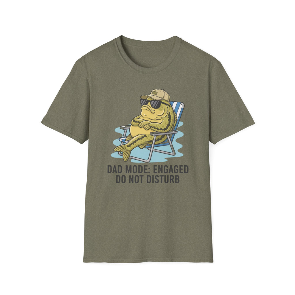 Dad Mode Engaged Fishing T-Shirt