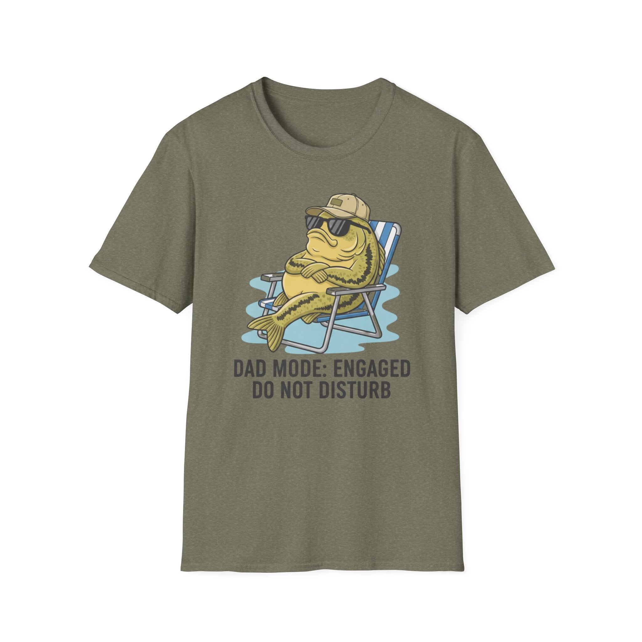 Dad Mode Engaged Fishing T-Shirt