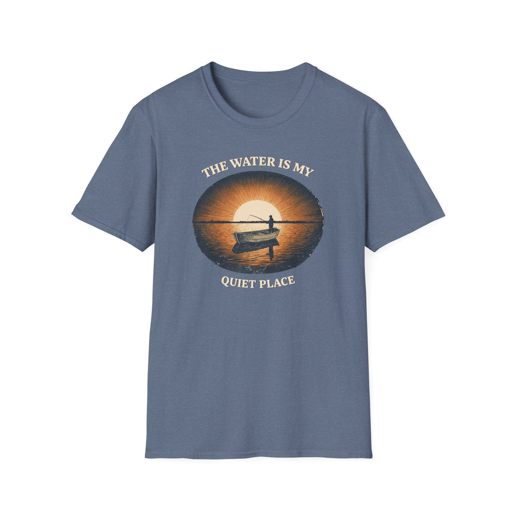 The Water Is My Quiet Place fishing T-Shirt