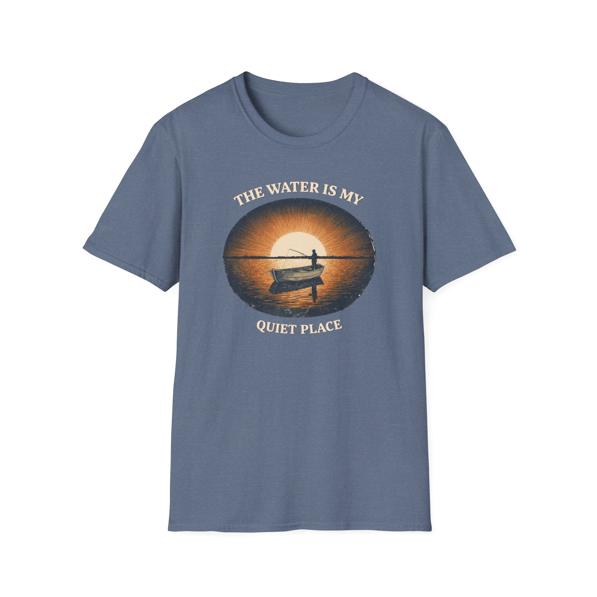 The Water Is My Quiet Place fishing T-Shirt
