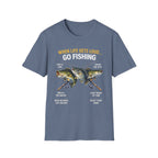 “When Life Gets Loud… Go Fishing” T-shirt