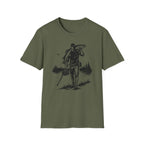 Angler caring Musky Silhouette Design T-shirt