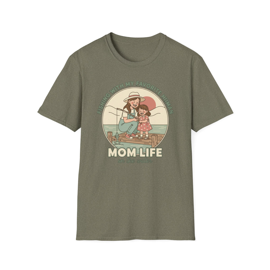 Mom Life Fishing T-Shirt