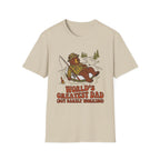 "World's Greatest Dad" Lazy Fisherman T-shirt