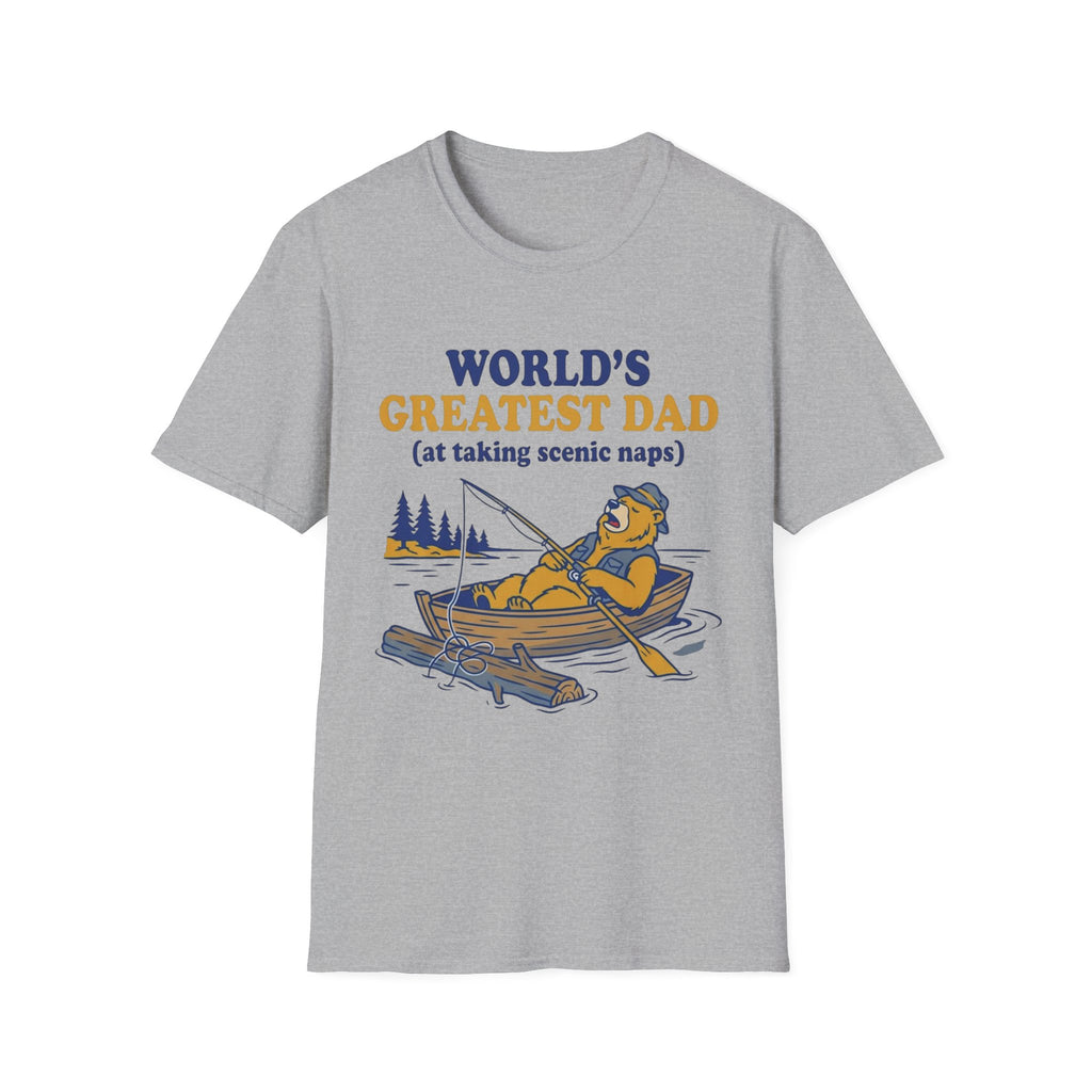 World's Greatest Dad (at taking scenic naps) T-Shirt