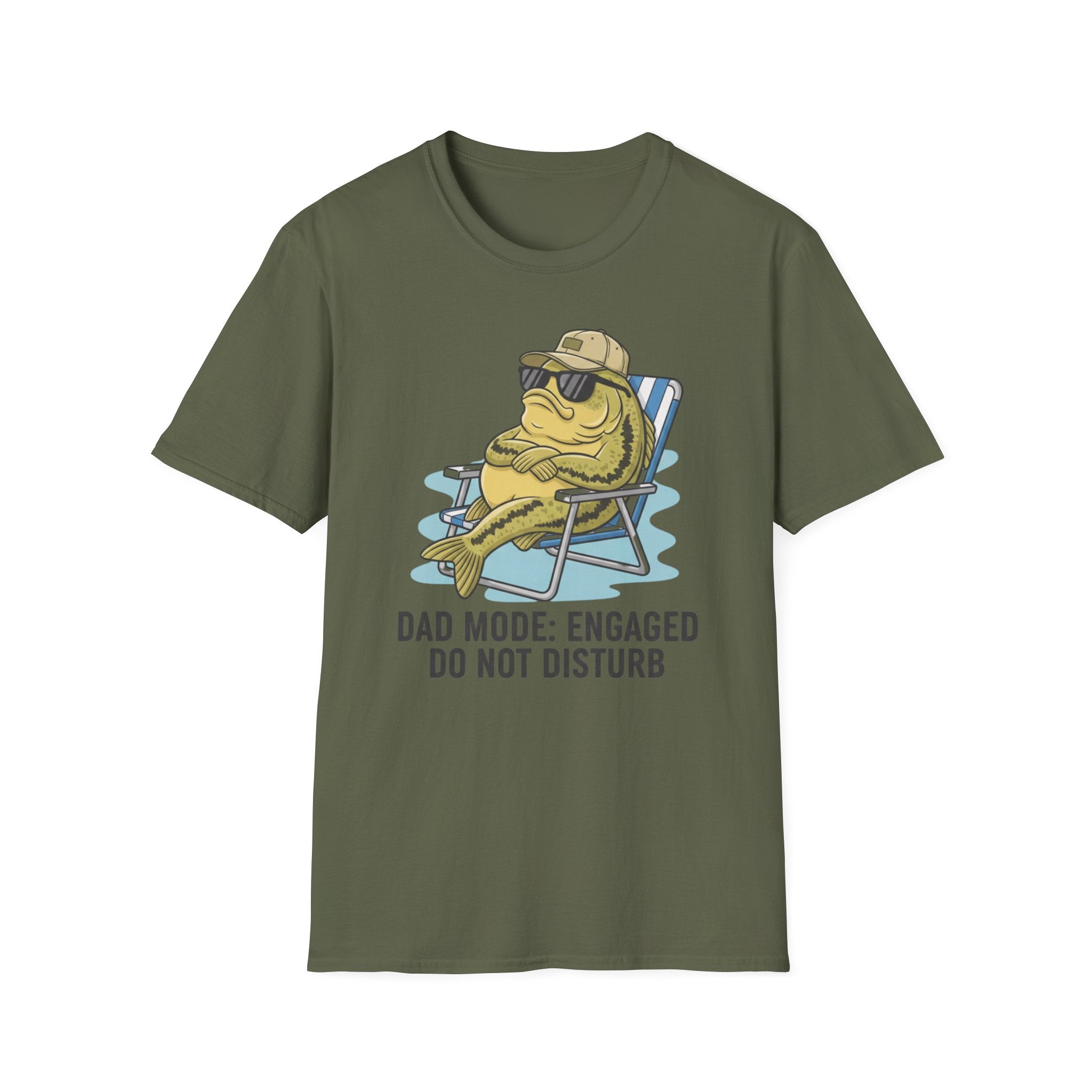 Dad Mode Engaged Fishing T-Shirt