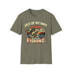 "Out Of My Way I'm Going Fishing" T-shirt